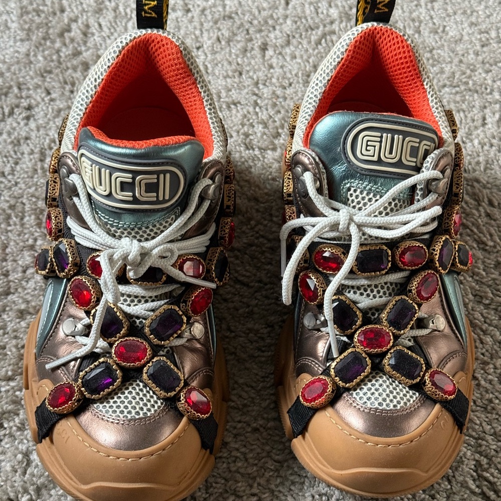 Authentic Gucci sneakers size 38.5